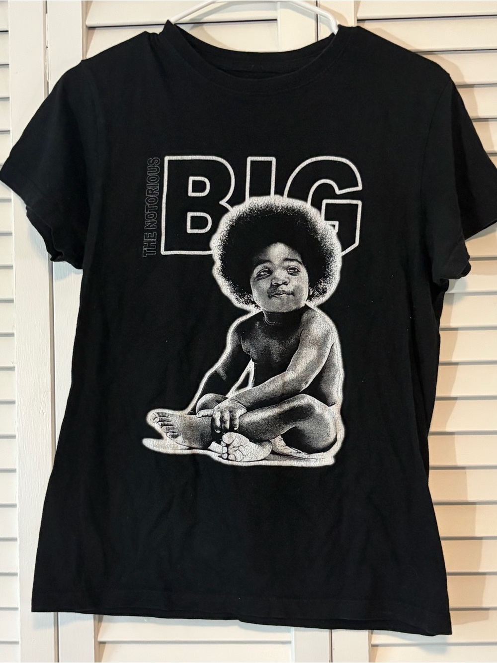 The Notorious B.I.G. Black Graphic  Tee